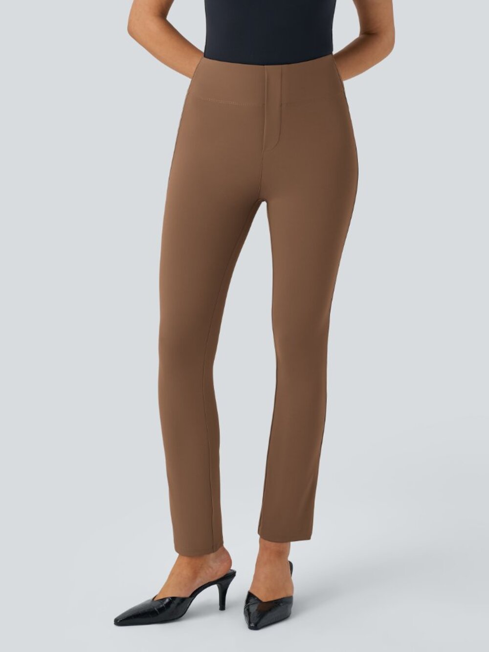 Halara Teak Flex™ 7/8 High Waisted Pocket Tapered Work Pants Size Large